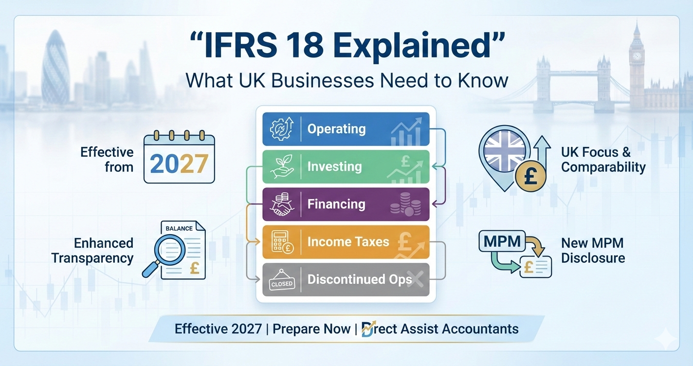 IFRS 18 Explained: What UK Businesses Need to Know About the New Financial Reporting Standard