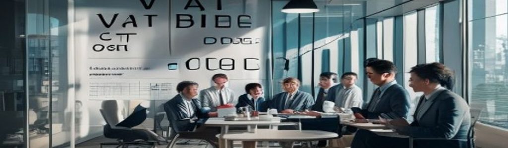 Diagram illustrating VAT calculation and compliance steps